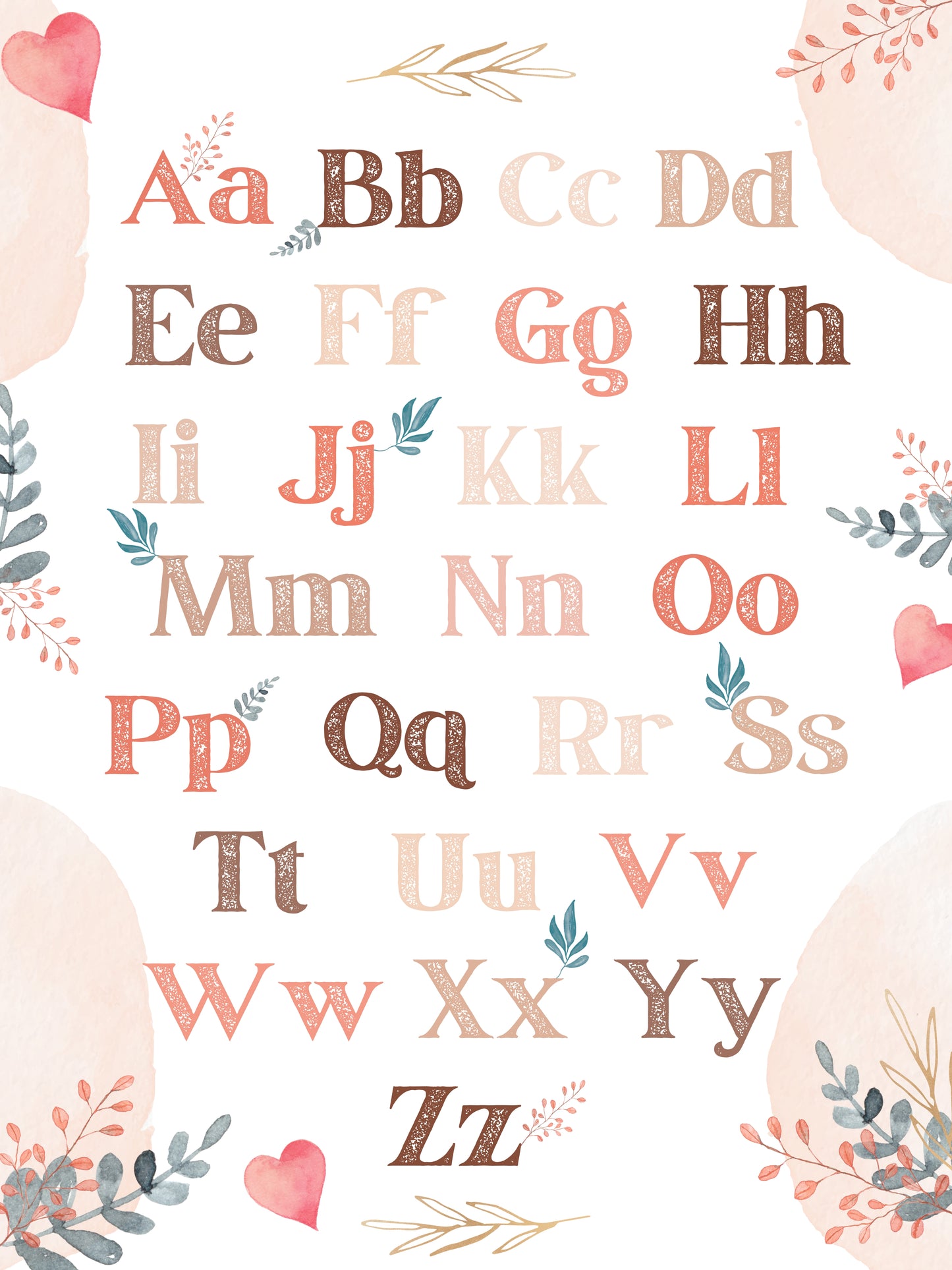 Little Dreamer Alphabet (Blush Edition)