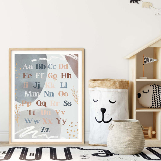 Marley Alphabet Poster