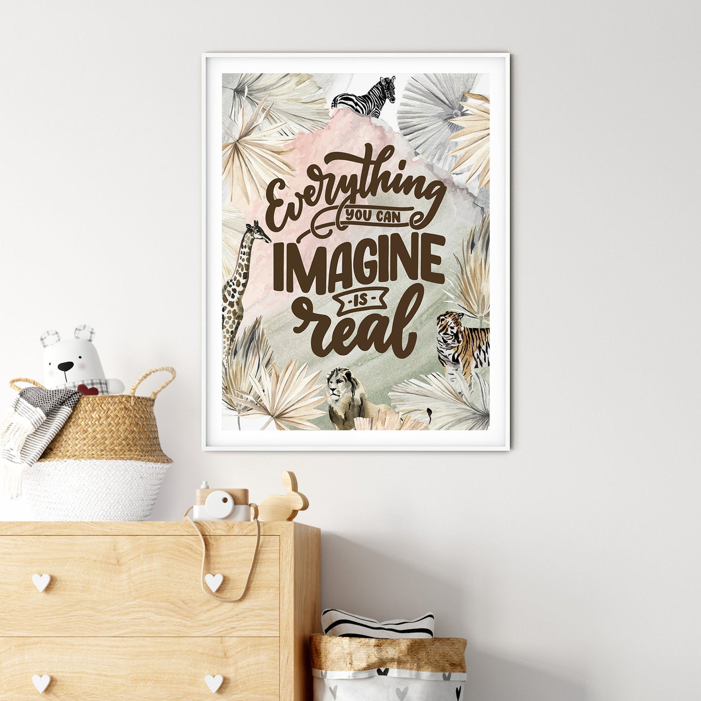 Everything You Can Imagine is Real. Fine Art Print