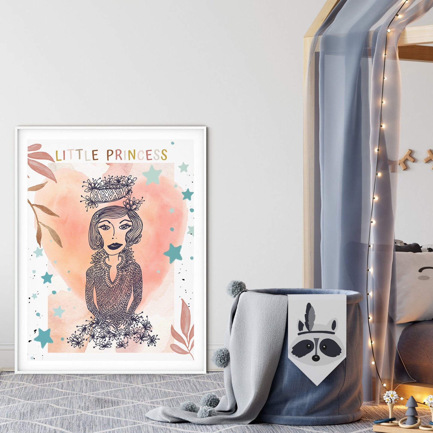 Little Princess. Fine Art Print