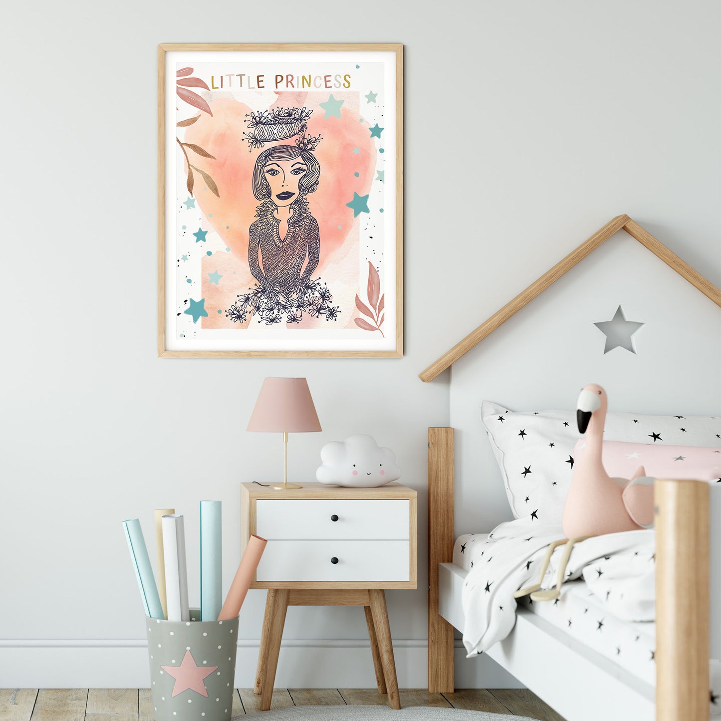 Little Princess. Fine Art Print