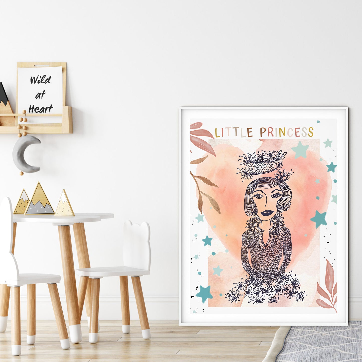Little Princess. Fine Art Print