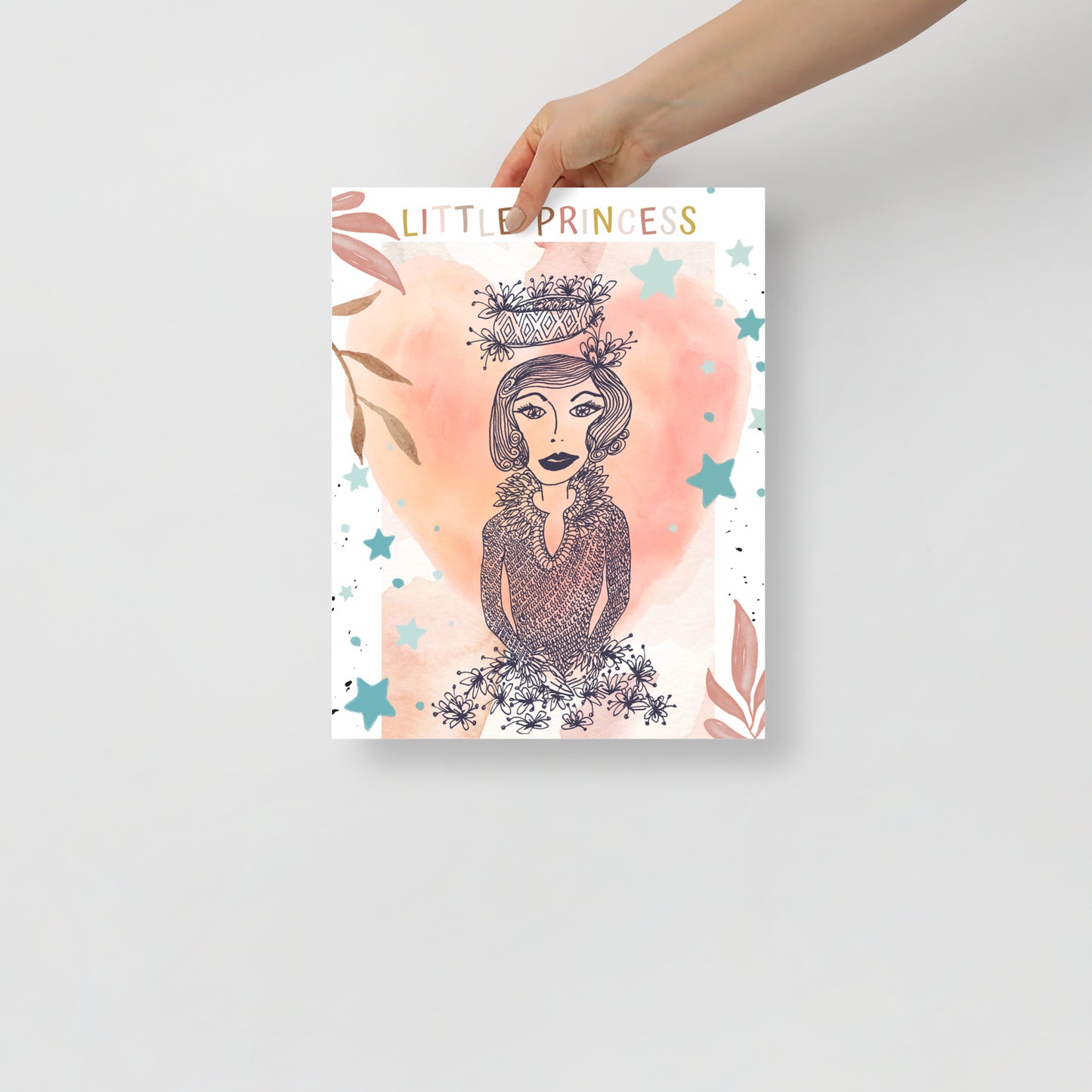 Little Princess. Fine Art Print