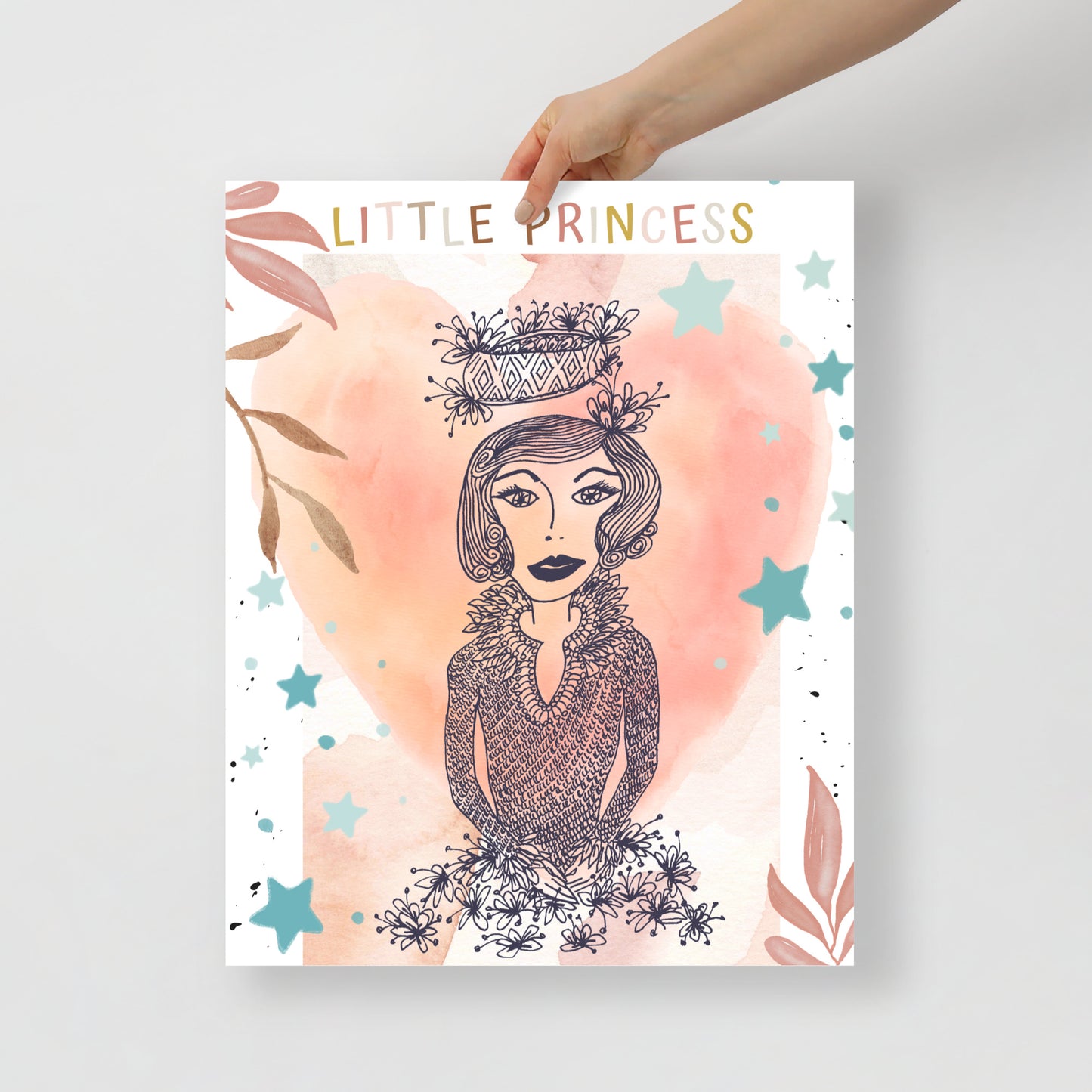Little Princess. Fine Art Print