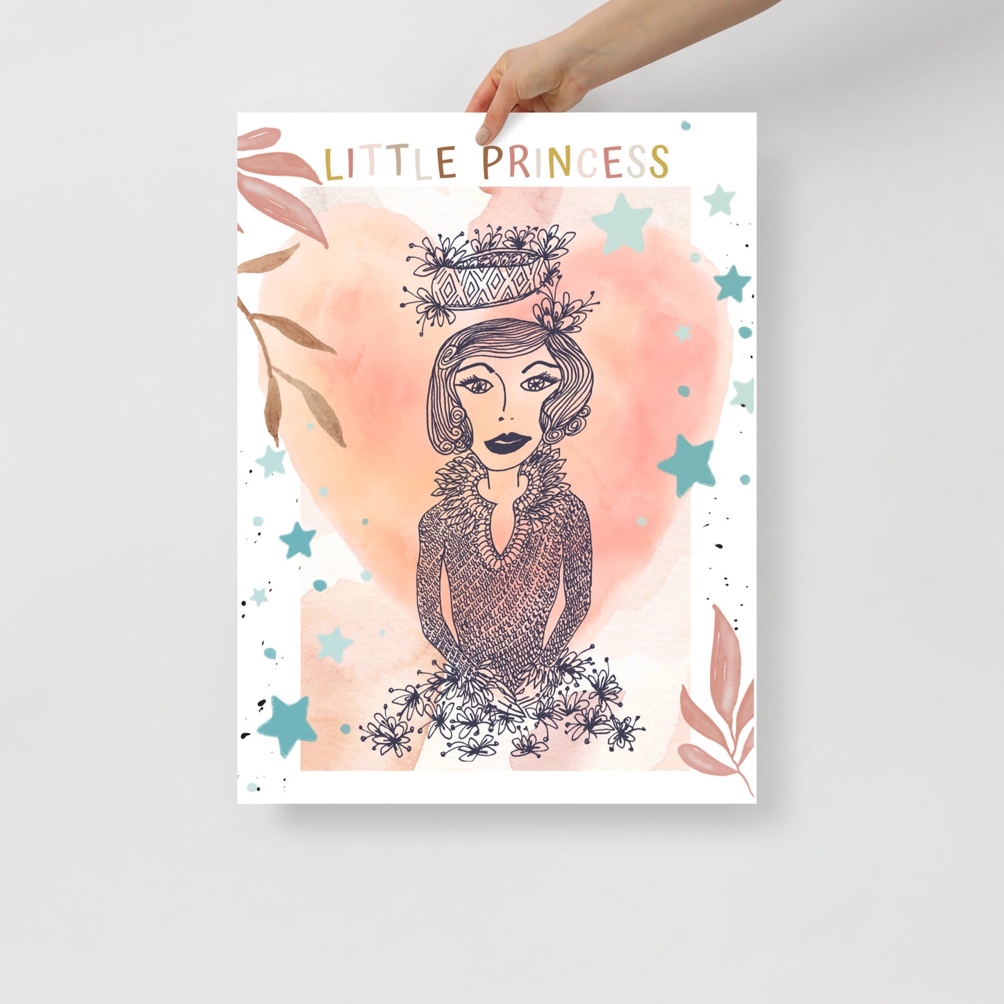 Little Princess. Fine Art Print