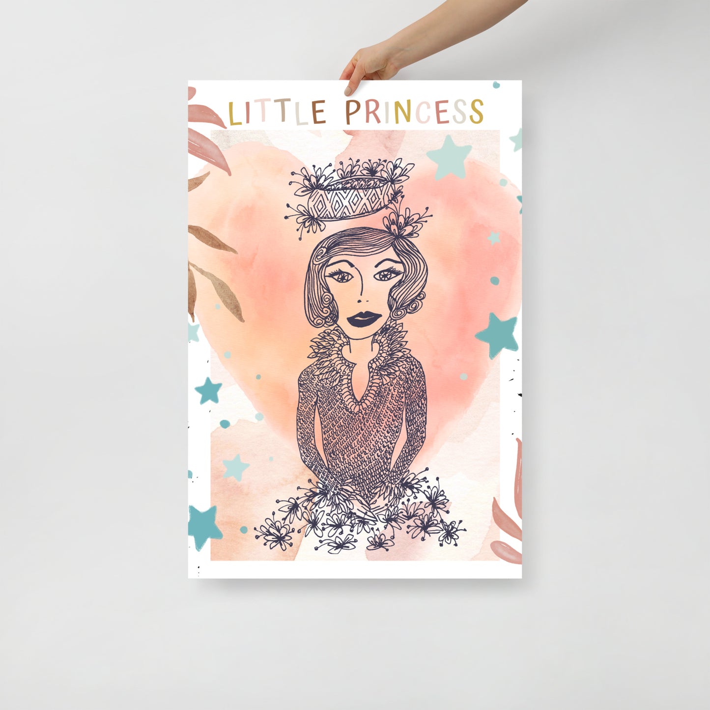Little Princess. Fine Art Print